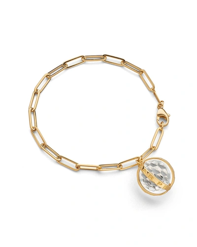Monica Rich Kosann Carpe Diem Charm Bracelet In 18k Yellow Gold