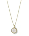 Ippolita 18k Gold Rock Candy Mini Lollipop Diamond Necklace In Mother-of-pearl