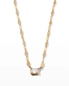 Lana 14k Gold Emerald-cut Diamond Pendant Necklace