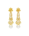 Ben-amun Pearly Dangle Earrings