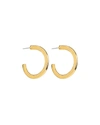 Ben-amun Flat Hoop Earrings