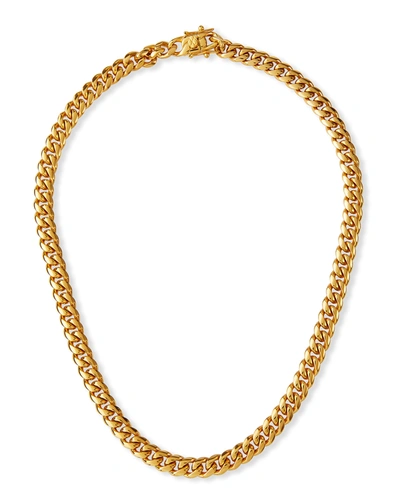 Fallon Ruth Curb Chain Necklace, 8mm