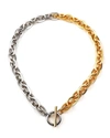 Ben-amun Two-tone Fancy Links Necklace