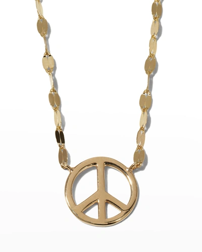 Lana Mini Peace Pendant Necklace