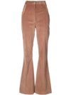 Nina Ricci High-waisted Flared Trousers