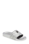 Kurt Geiger Women's Meena Slide Sandals In Silver