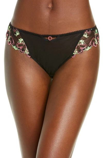 Freya Loveland Embroidered Bikini In Black