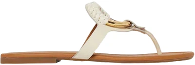 See By Chloé See By Chloe Hana Slippers White Sb38111a 139 In Or