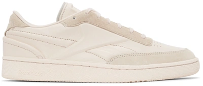 Victoria Beckham Pink & Taupe Vb Club C Sneakers