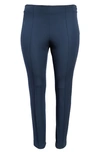 Lafayette 148 Gramercy Acclaimed Stretch Pants In Baltic Blu