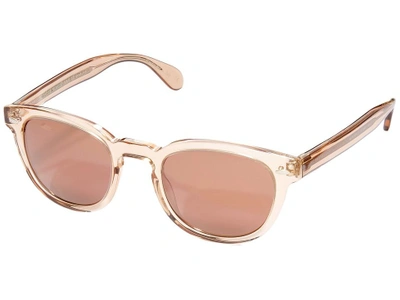 Oliver Peoples - Sheldrake Sun (blush/rose Goldtone Vintage) Fashion  Sunglasses | ModeSens