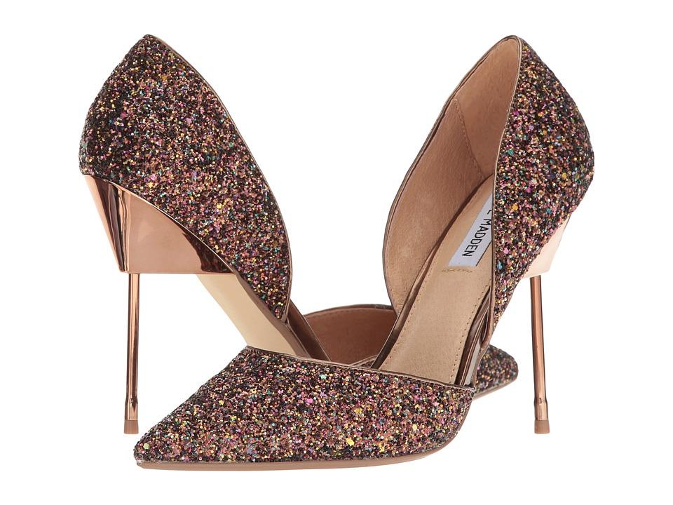 bronze high heels