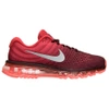 Nike Men's Air Max 2017 Running Shoes, Red