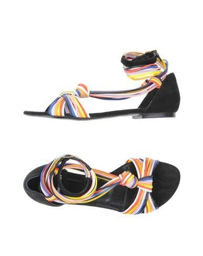 Pierre Hardy Sandals In Yellow