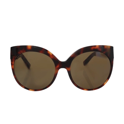 Linda Farrow Cat-eye Sunglasses In Gold
