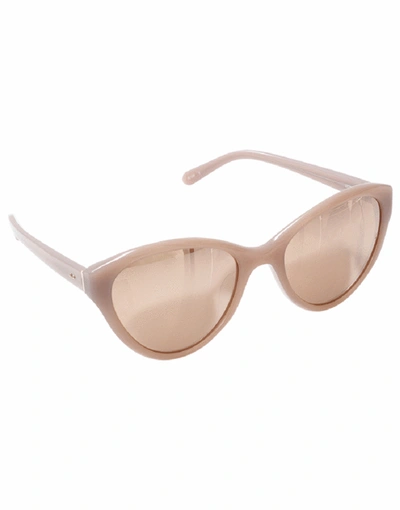 Linda Farrow Dusty Cateye Sunglasses In Rose
