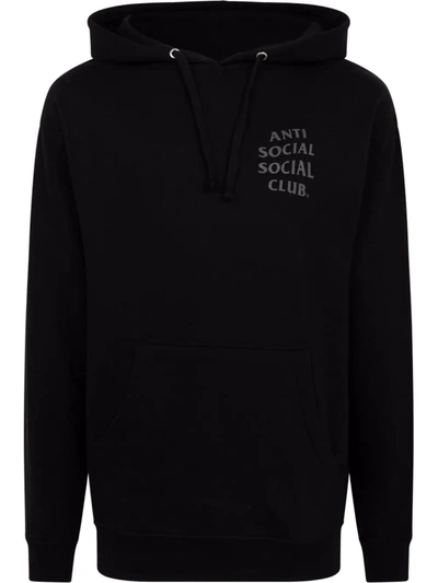 Anti Social Social Club The Ghost Of You And Me Hoodie In Schwarz
