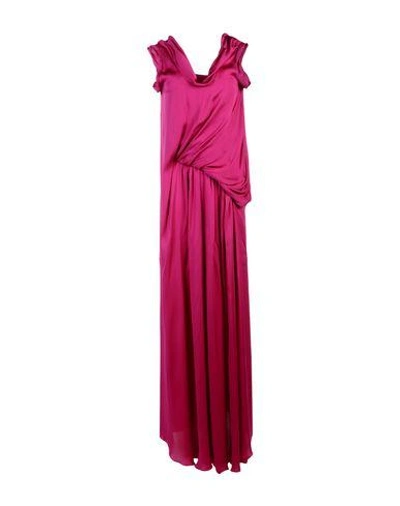 Lanvin Long Dresses In Garnet