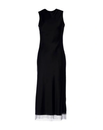 Alexander Wang 3/4 Length Dresses In Black