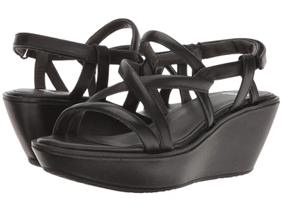 Camper - Damas - K200082 (black 1) Women's Wedge Shoes