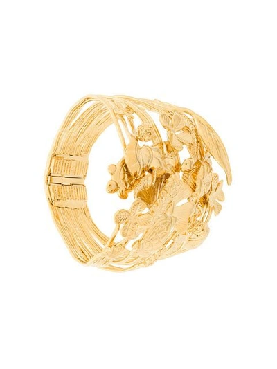 Aurelie Bidermann Gold Aurelie Cuff Bracelet In Metallic