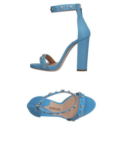 Racine Carrée Sandals In Azure