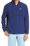 Black Clover Quarter Jack Half Zip Pullover In Navy