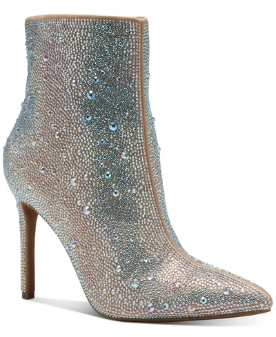 Inc International Concepts Women's Reisa Dress Booties, Created For Macy's Women's Shoes In Ab Bling