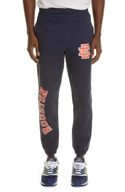 New Era Eric Emanuel X Mlb Cotton Blend Joggers In Houston Astros