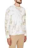 Ag Arc Sweatshirt In Tie Dye Studio Taupe