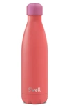 S'well 17-ounce Insulated Stainless Steel Water Bottle In Beet Pink