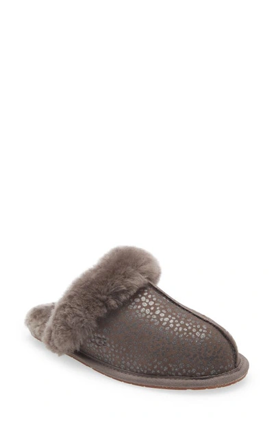 Ugg Scuffette Ii Slipper In Thunder Cloud Sparkle Spots