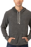 Threads 4 Thought Triblend Fleece Pullover Hoodie In Heather Black