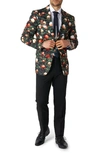 Opposuits Shine Pine Suit & Tie In Miscellaneous