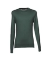 Duvetica Sweaters In Military Green