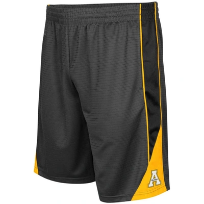 Colosseum Charcoal Appalachian State Mountaineers Turnover Shorts