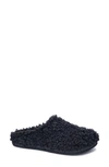 Dirty Laundry Sierras Teddy Faux Shearling Slipper In Black