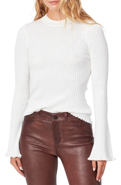 Paige Denim Iona Silk-blend Sweater In White
