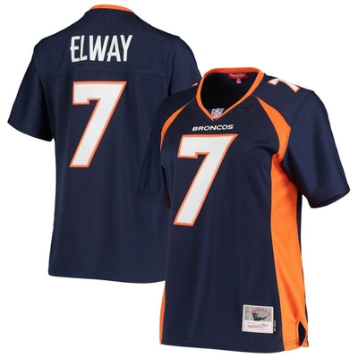 Mitchell & Ness John Elway Navy Denver Broncos Legacy Replica Team Jersey