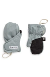 7 A.m. Enfant Babies' Mittens In Mirage Blue