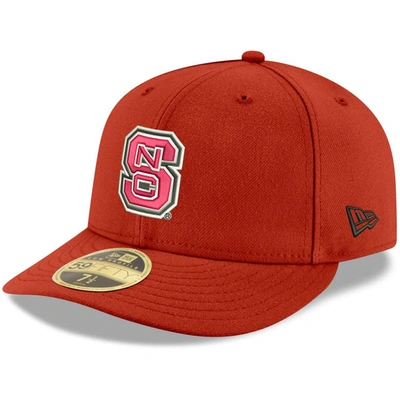 New Era Red Nc State Wolfpack Basic Low Profile 59fifty Fitted Hat