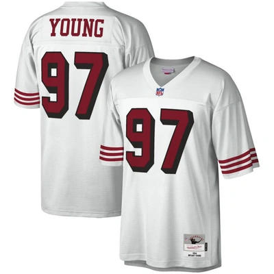 Mitchell & Ness Bryant Young White San Francisco 49ers Legacy Replica Jersey