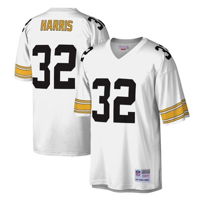 Mitchell & Ness Franco Harris White Pittsburgh Steelers Legacy Replica Jersey