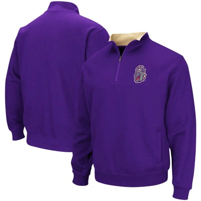 Colosseum Purple James Madison Dukes Tortugas Logo Quarter-zip Jacket