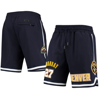 Pro Standard Men's Jamal Murray Navy Denver Nuggets Team Player Shorts