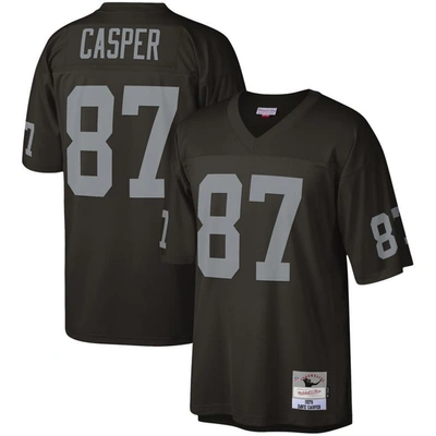Mitchell & Ness Dave Casper Black Las Vegas Raiders Legacy Replica Jersey