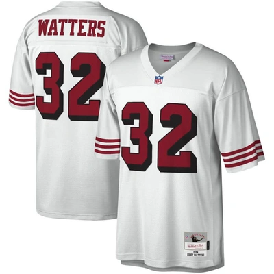 Mitchell & Ness Ricky Watters White San Francisco 49ers Legacy Replica Jersey