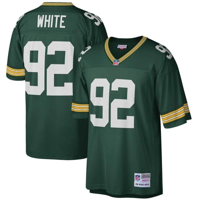Mitchell & Ness Reggie White Green Green Bay Packers Big & Tall 1996 Retired Player Replica Jersey
