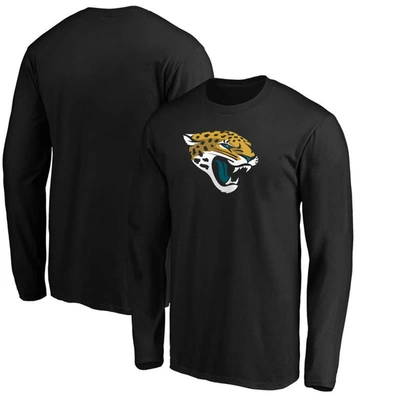 Fanatics Branded Black Jacksonville Jaguars Big & Tall Primary Team Logo Long Sleeve T-shirt