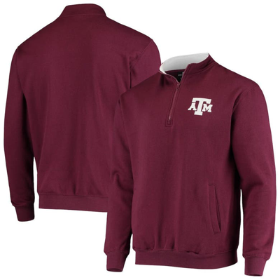 Colosseum Men's Maroon Texas A M Aggies Tortugas Logo Quarter-zip Jacket